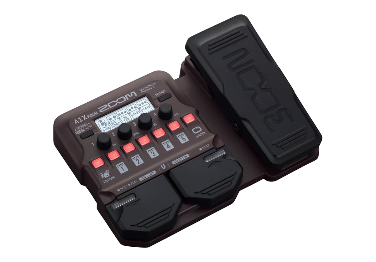 Zoom A1X FOUR Acoustic Instruments Multi-Effects Pedal