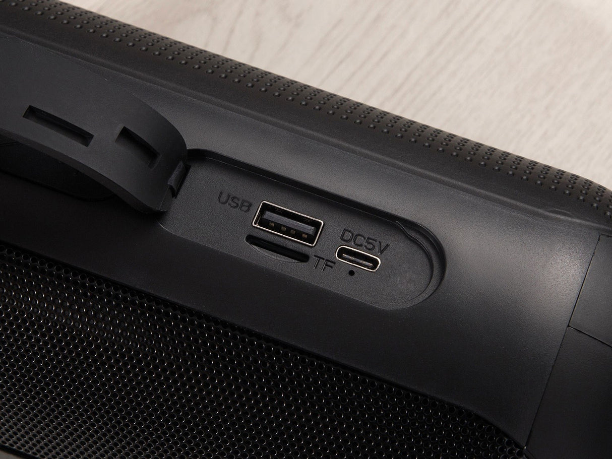 QTX PartyPod  Bluetooth Speaker with LED Light Show