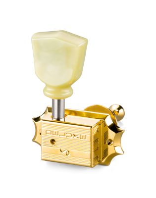 Schaller Original G Kluson Style SR Top Lock 3 + 3 Gold