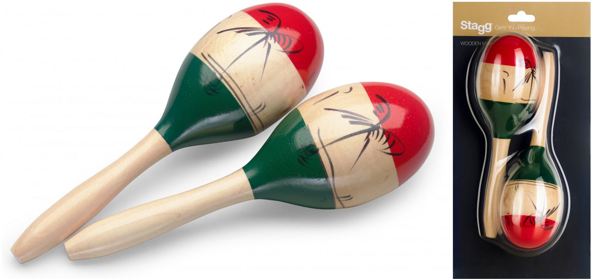 Stagg MRW-26M Wood Maracas 26CM