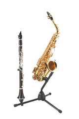 Saxophone stand Alto Tenor Black