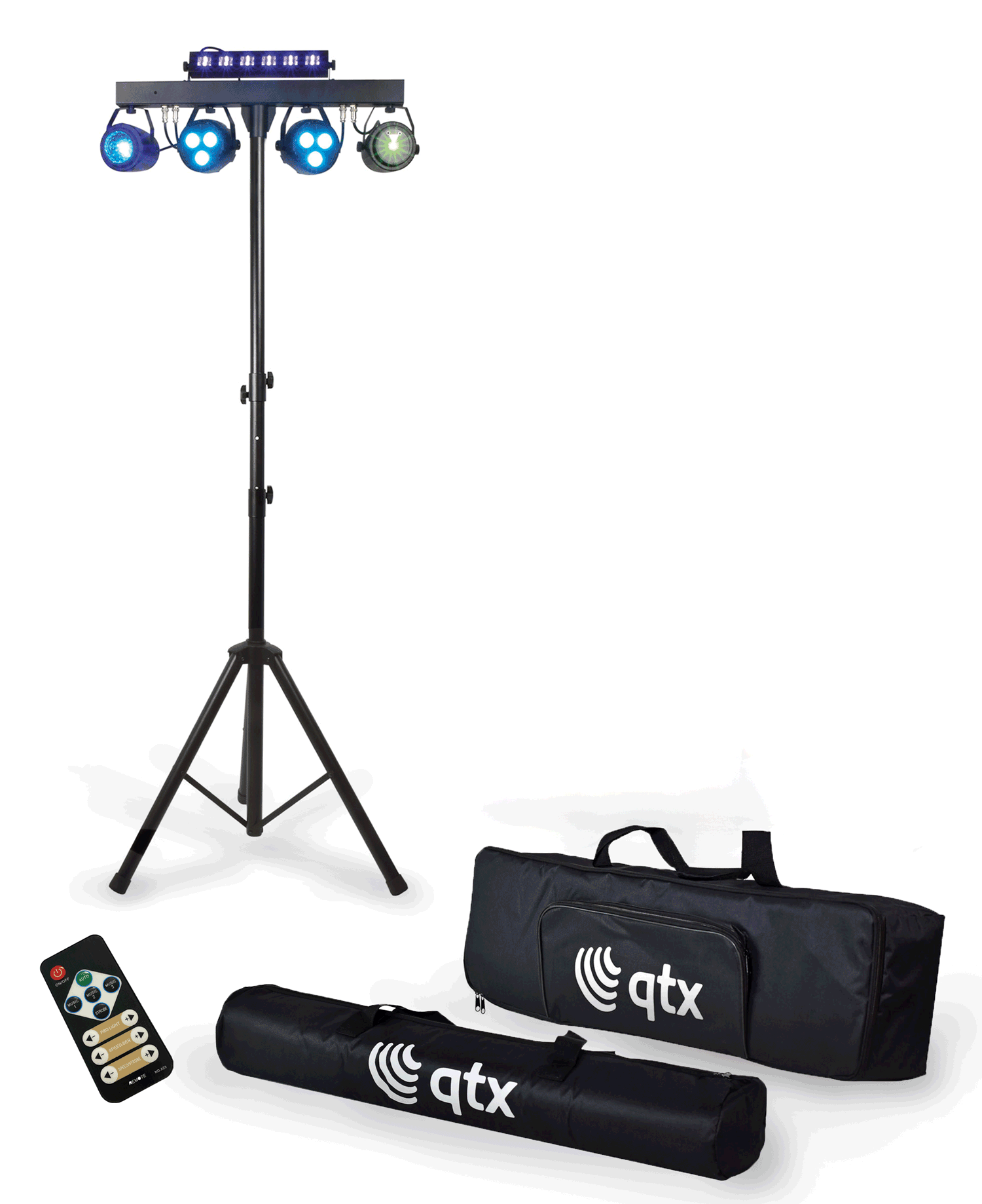 QTX Multi-Bar LED Multi-Effects Bar with Tripod – Reidys Home Of Music