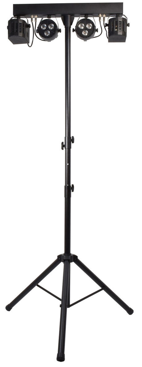 QTX Recharge DJ LED Derby And PAR Bar with Tripod