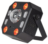 QTX Pentaflash 5-in-1 LED And Laser Effect