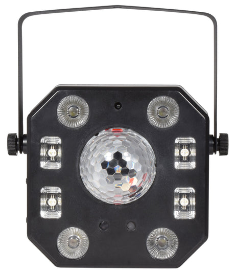 QTX Pentaflash 5-in-1 LED And Laser Effect