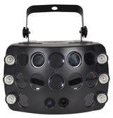 QTX Butterfly Effect 3-in-1 LED And Laser Effect Light