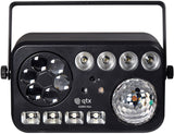 QTX GOBO Hex 6-in-1 LED and Laser Effect