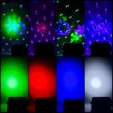 QTX GOBO Hex 6-in-1 LED and Laser Effect