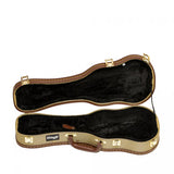 Stagg GCX-UKS GD Deluxe hardshell case for Soprano Ukulele