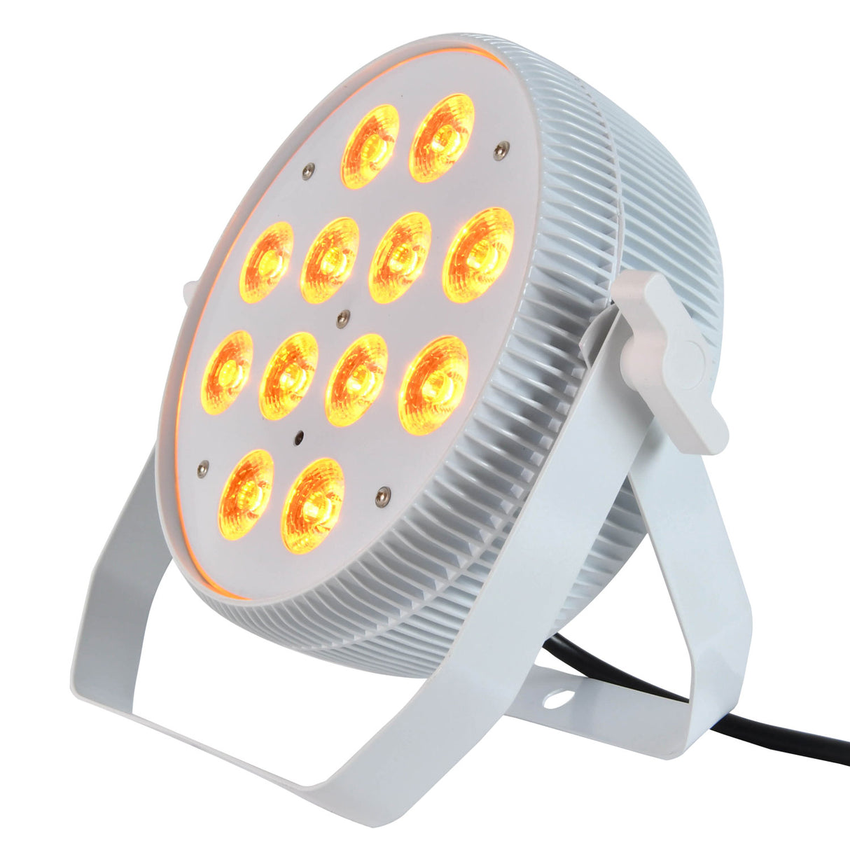 Citronic MagicPAR-80 12 x 12W RGBWA/UV LED Fanless PAR Can - White
