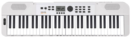 NUX NEK-110 61-Key Portable Keyboard White