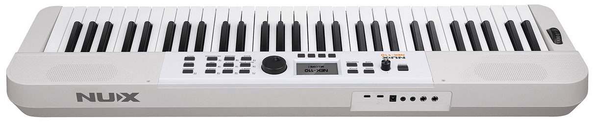NUX NEK-110 61-Key Portable Keyboard White