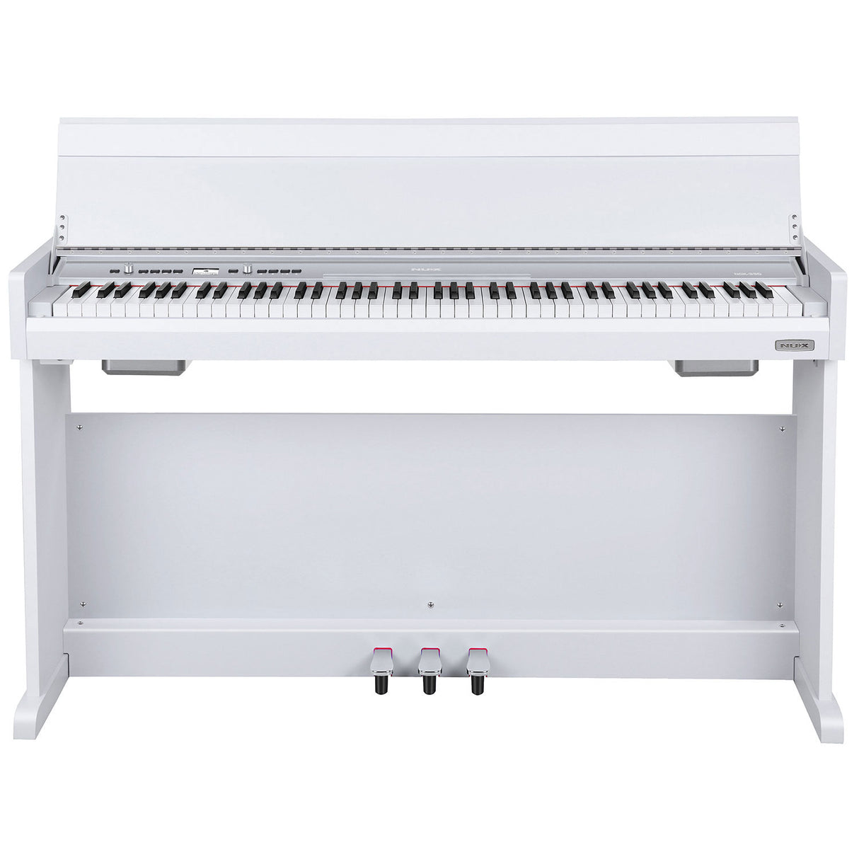NUX NCK-330 Digital Upright Piano - White