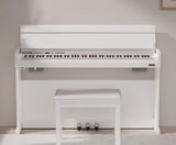 NUX NCK-330 Digital Upright Piano - White
