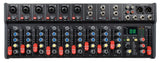 Citronic CSR-63 Rack-mountable Mixer 9 Channel with DSP and Bluetooth