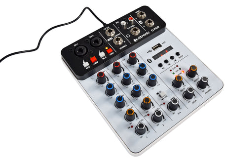 Citronic Q-PAD Mini Mixer with USB/BT and Audio Interface