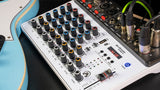 Citronic Q-PAD-8 Compact Mixer with USB Bluetooth and Audio Interface