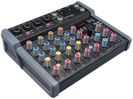 Citronic CMA-8 Compact Mixer with DSP, USB Play/Record/PC and Bluetooth