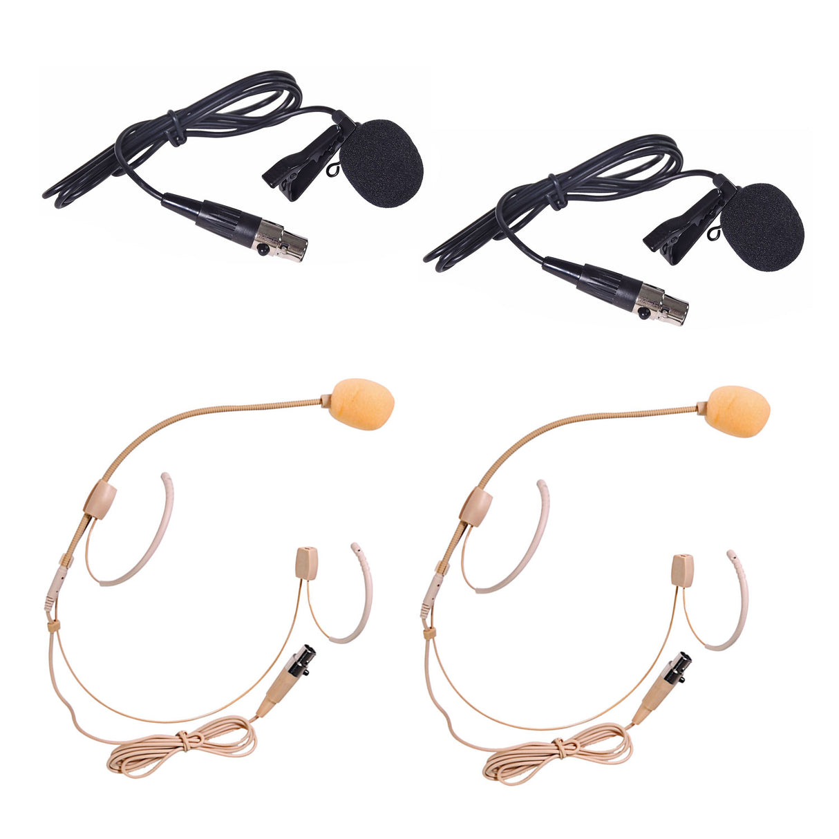 Citronic TU4-C Quad PLL Tuneable UHF Wireless Microphone System