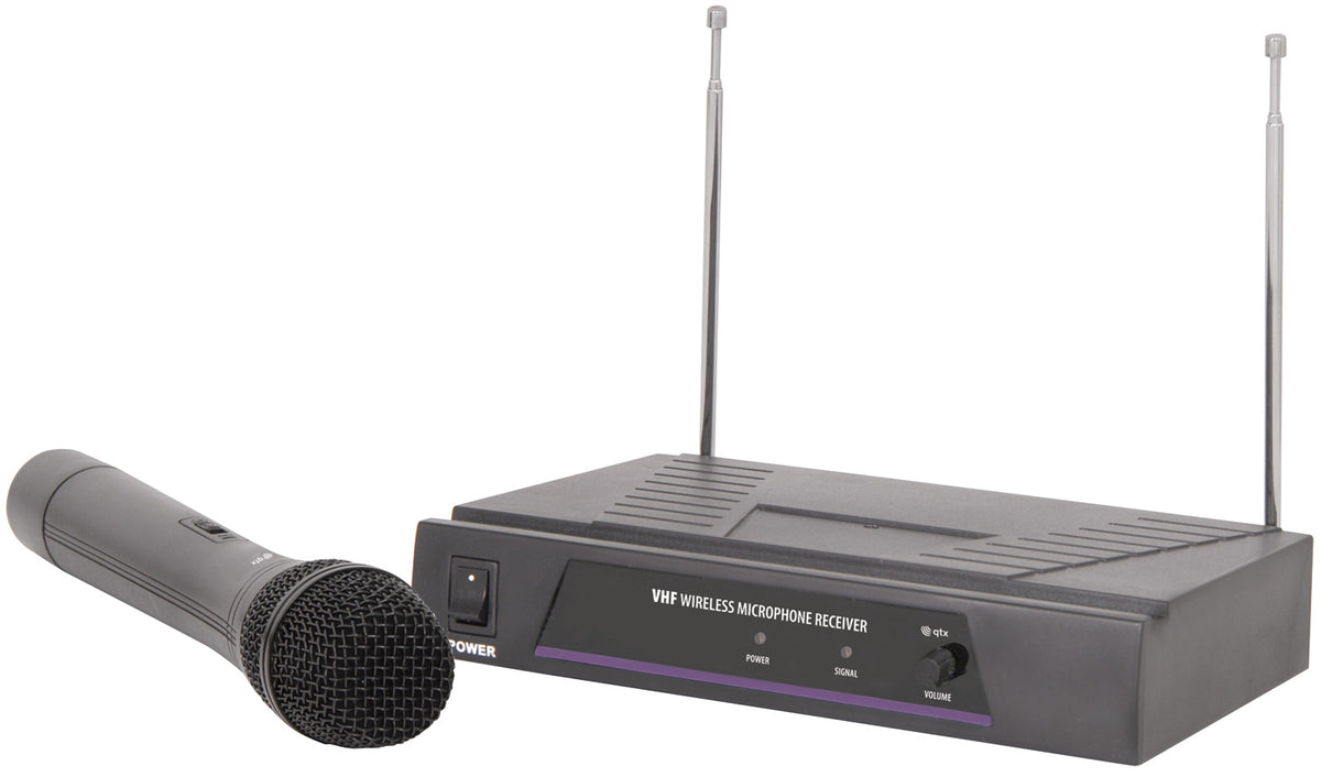 QTX VH1 Handheld Microphone VHF Wireless System