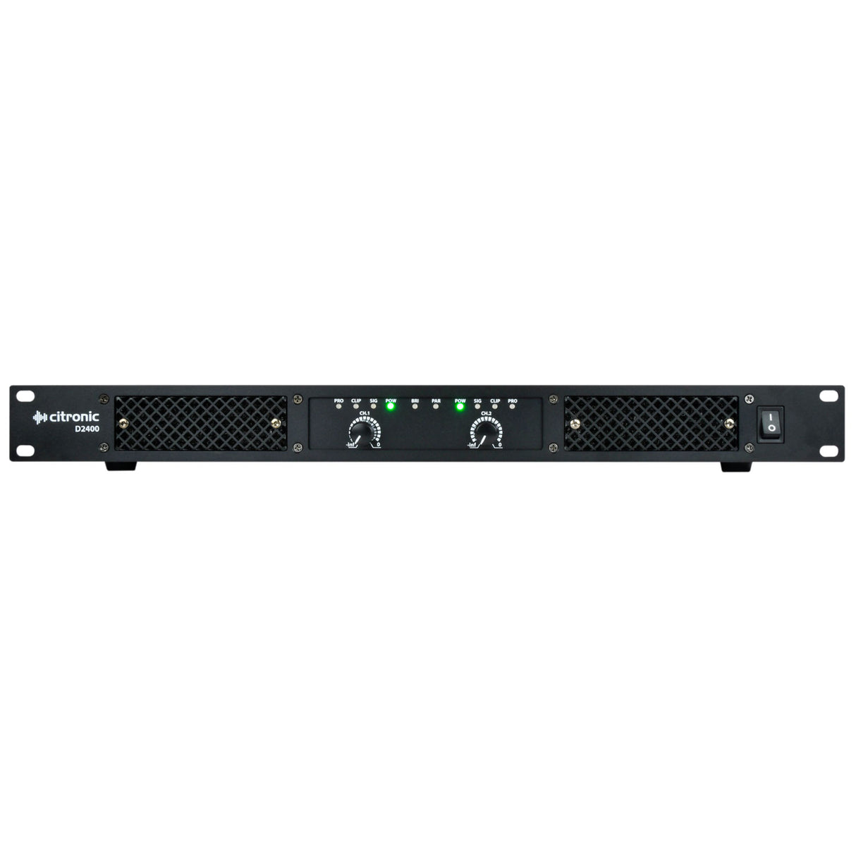 Citronic D2400 D-Series Class-D Power Amplifier 2 x 1200W RMS