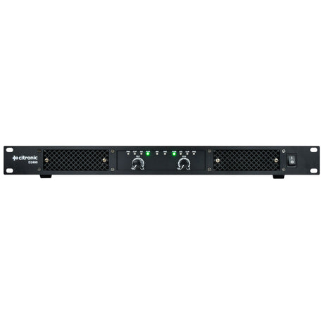 Citronic D2400 D-Series Class-D Power Amplifier 2 x 1200W RMS