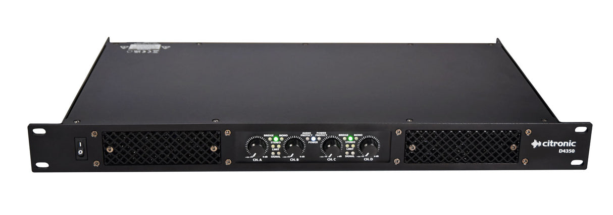 Citronic D4350 D-series Quad Power Amplifier