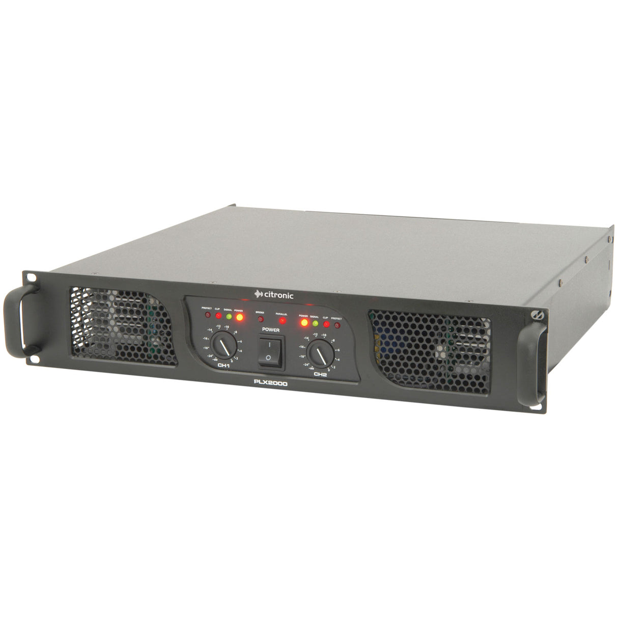 Citronic PLX2000 2 x 1000W PLX Series Rackmount Power Amplifier