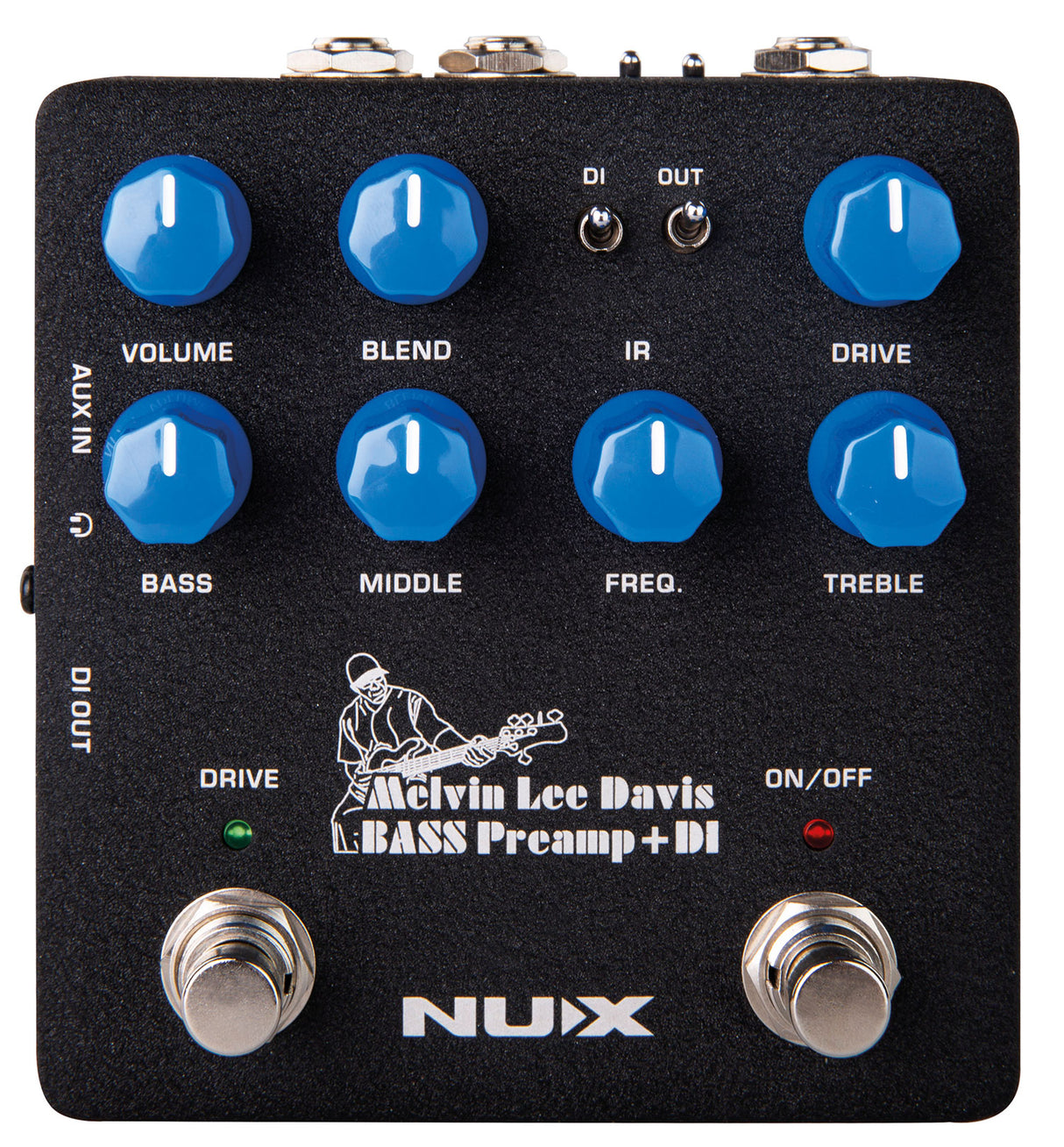 NUX MLD Bass Preamp + DI Pedal