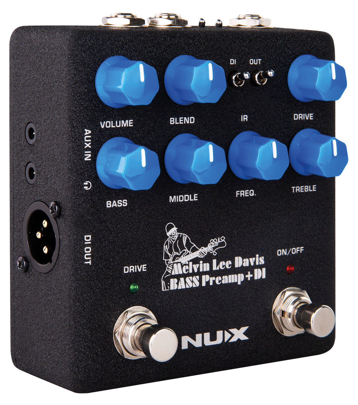 NUX MLD Bass Preamp + DI Pedal