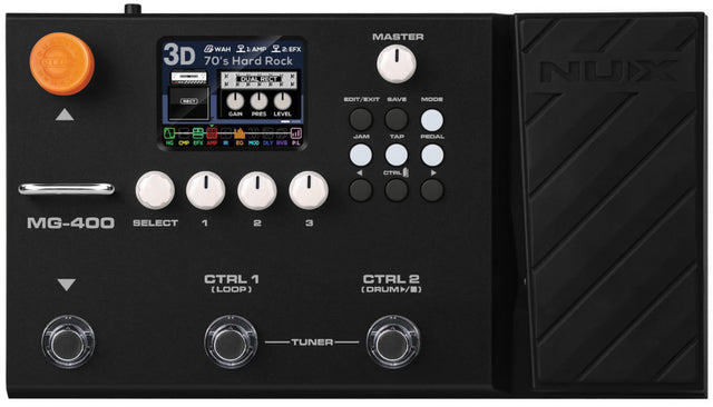 guitar multi effects pedal reviews NUX MG-400 Guitar Multi-FX Pedal – Reidys Home Of Music