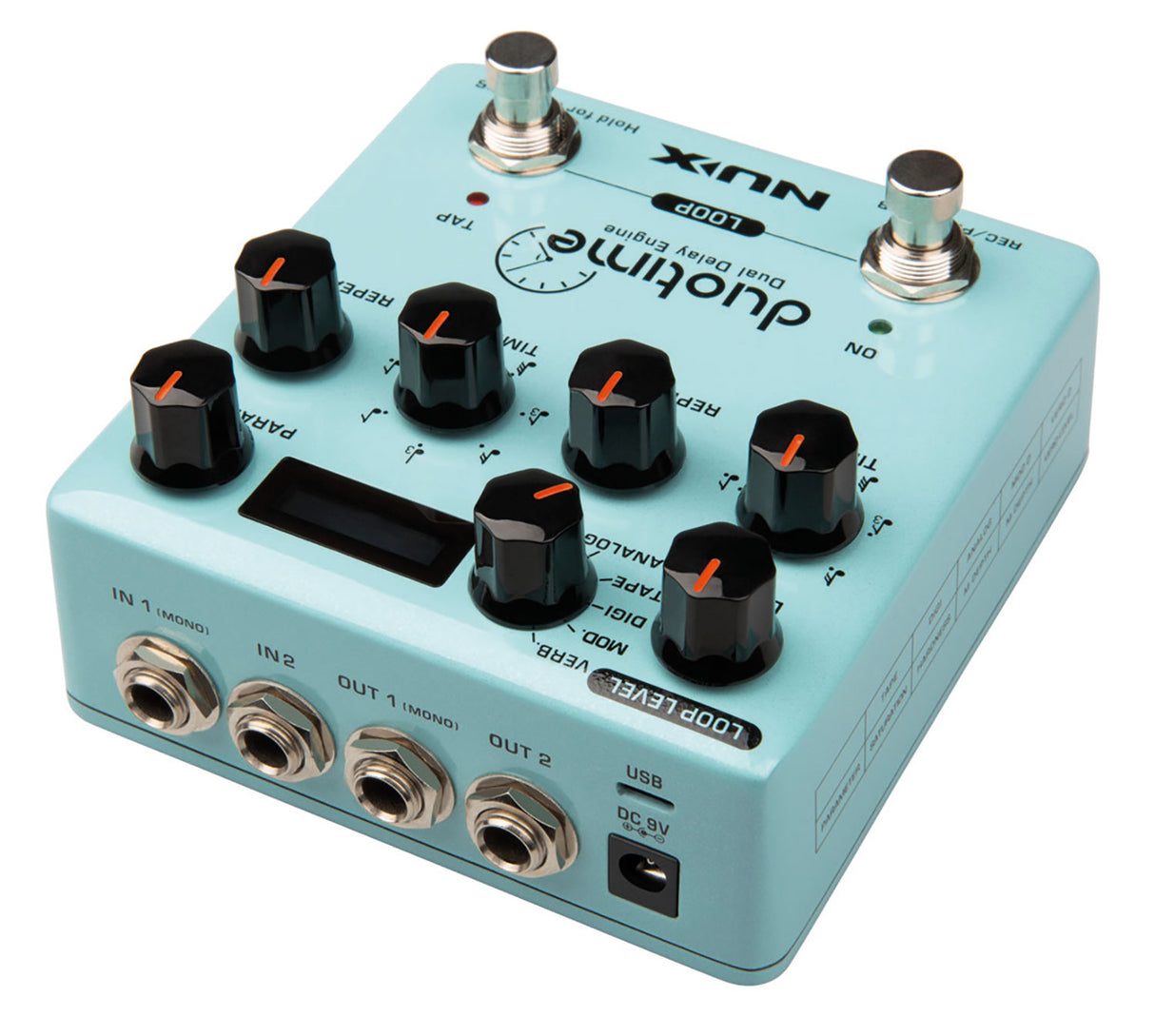 NUX Duo Time Dual Delay Engine