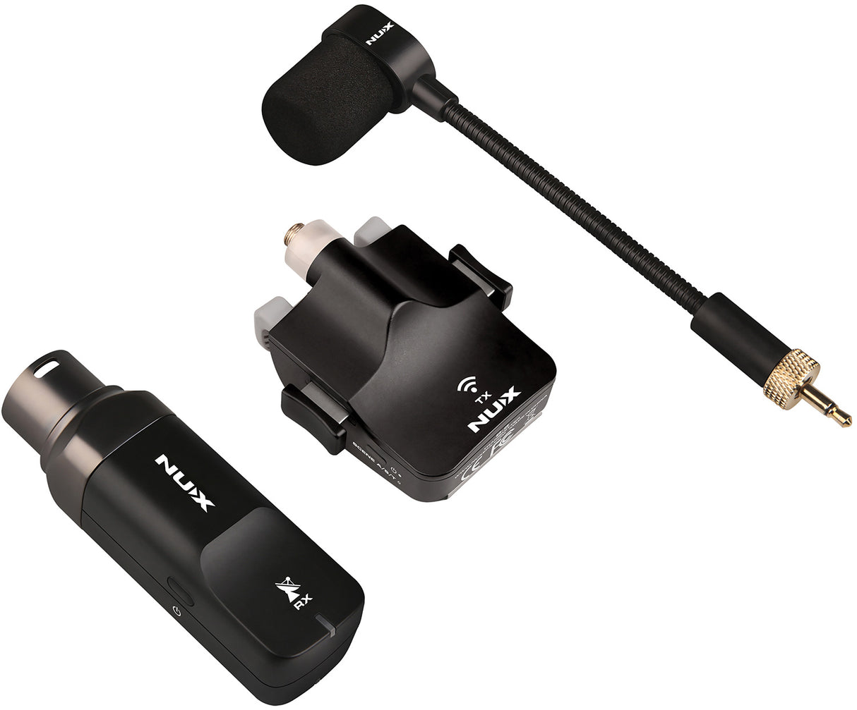 NUX B-6 Wireless Saxophone Microphone System 2.4GHz