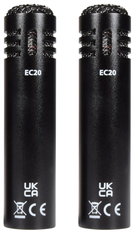 Citronic ECM20 Condenser Microphones Stereo - Pair