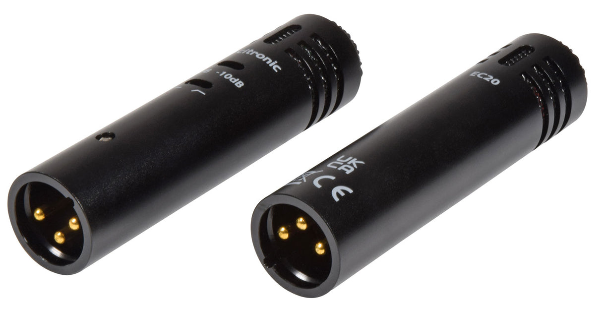 Citronic ECM20 Condenser Microphones Stereo - Pair