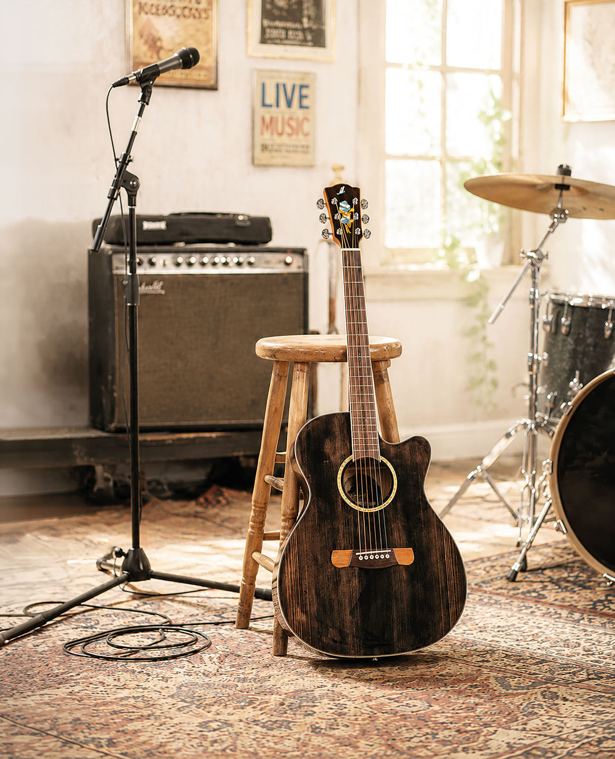Merida Romeo Electro-Acoustic Orchestra Cutaway