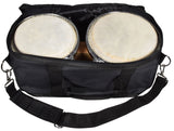 Chord Bongos 6.5in + 7.5in Red with Carry Bag