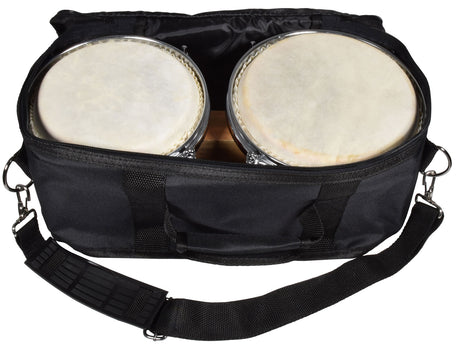 Chord Bongos 6.5in + 7.5in Red with Carry Bag