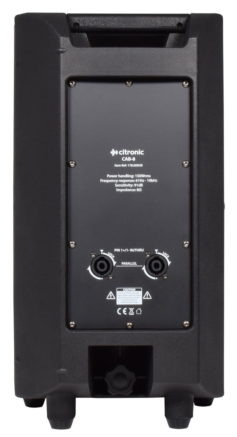 Citronic CAB 8 Passive 150W 8in PA Speaker Cabinet