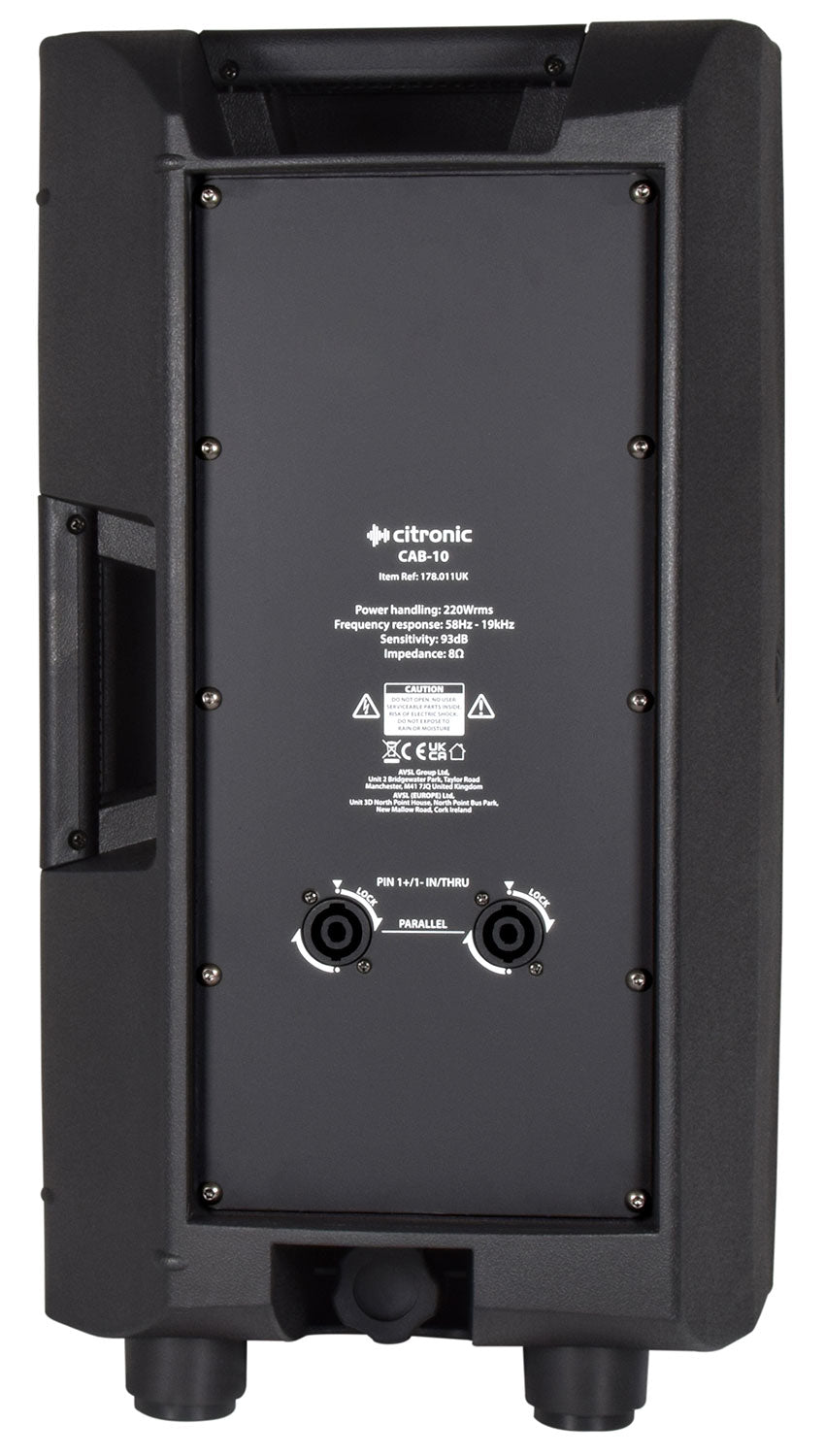 Citronic CAB 10 Passive 220W 10in PA Speaker Cabinet