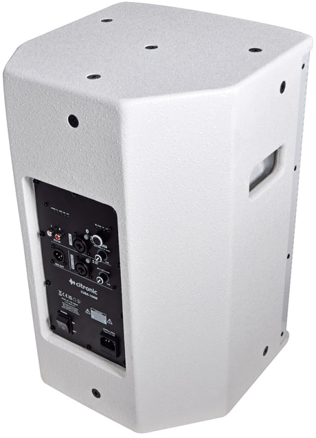 Citronic CUBA-10AW Active 10in 270W Full-Range PA Cabinet with DSP And Bluetooth White