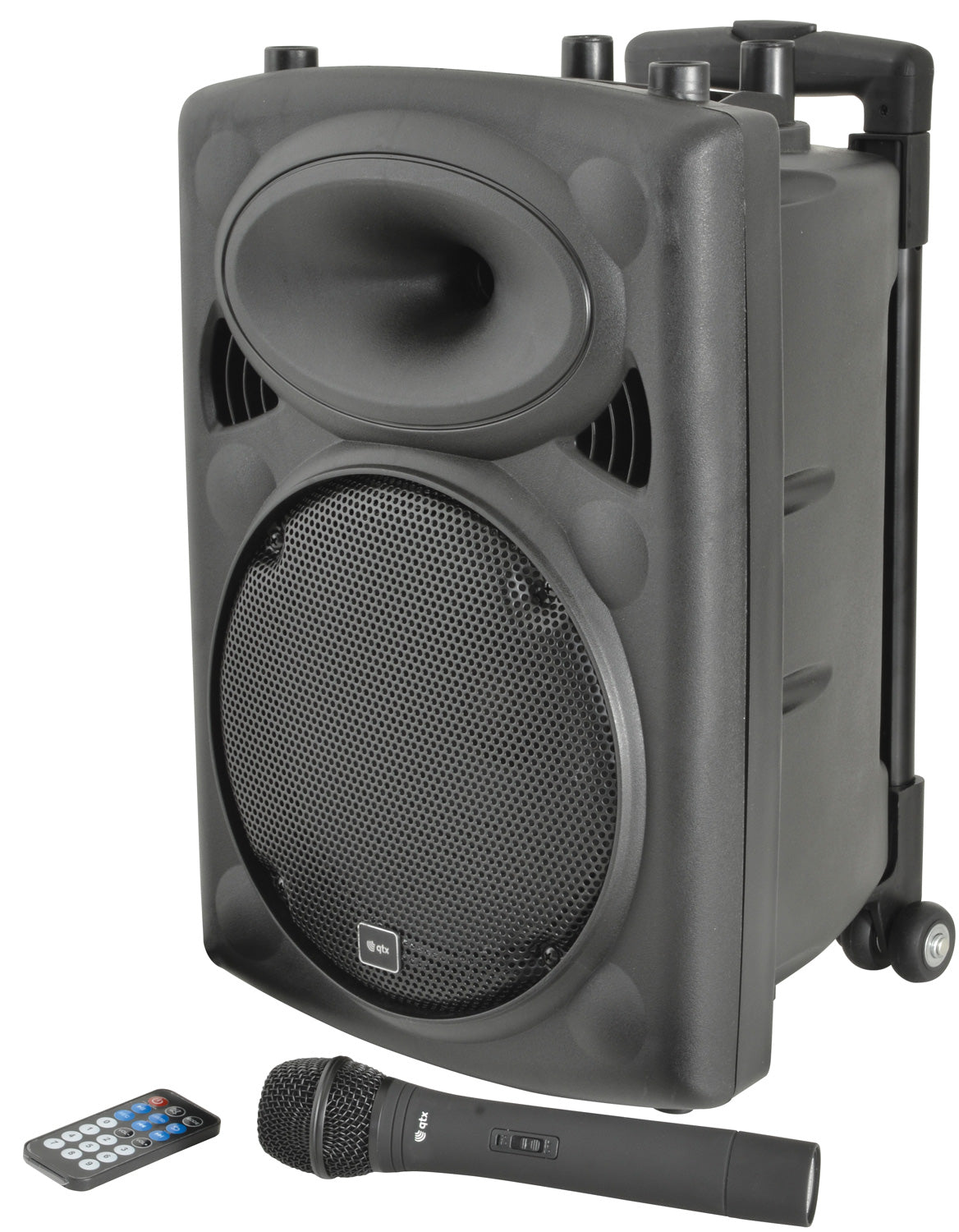 QTX QR10PA Portable PA Speaker with TWS Bluetooth And UHF Mic