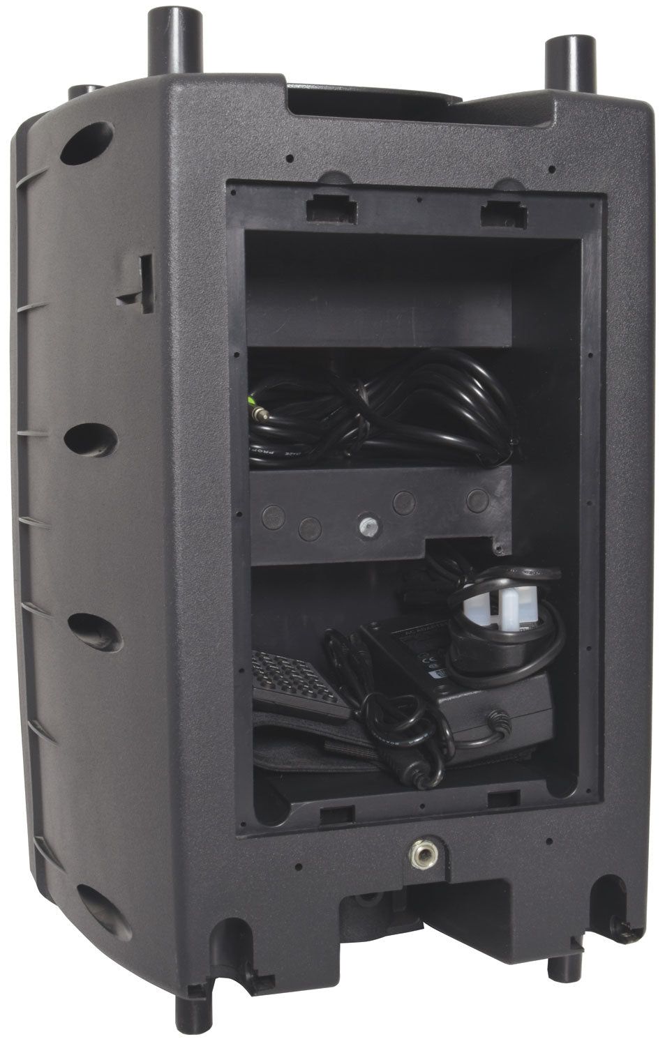 QTX PAV 10 Portable PA Set with UHF Mics - Bluetooth - Rechargeable Battery