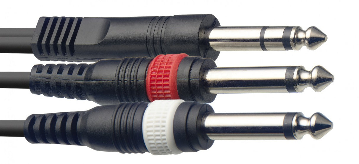 Stagg SYC6/PS2P Y cable jack/jack m/m 6 m 20Ft