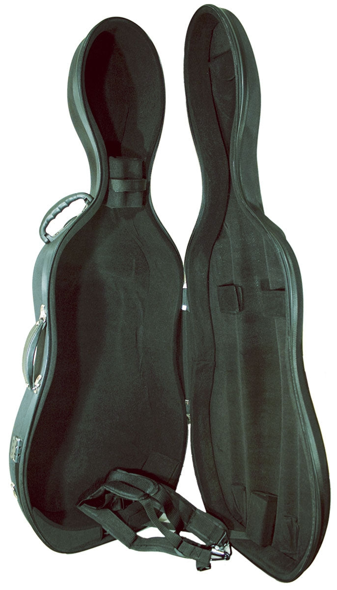 Hidersine ABS Cello Case Black