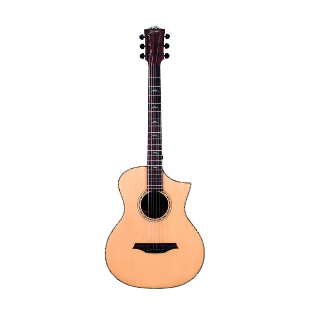 Bromo Rocky Mountain Electro Acoustic Guitar Cutaway BAR5CE