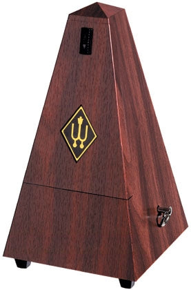 Wittner Pyramid Metronome - Mahogany Colour