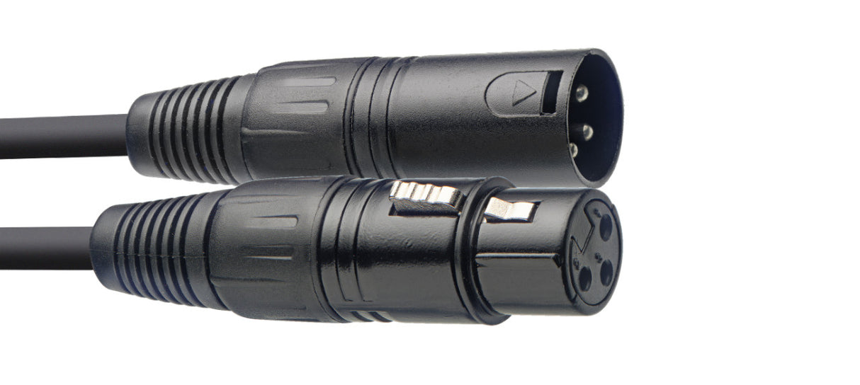 SDX5-3 DMX cable, XLR/XLR 5m