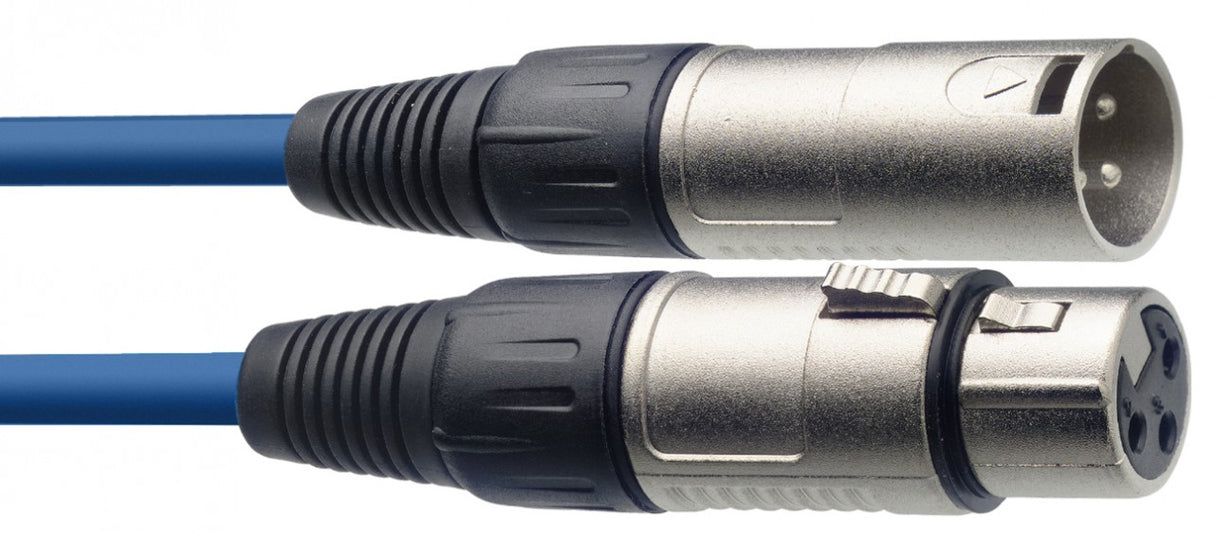 Stagg SMC10 CBL 10M/33F XLR/XLR Microphone Cable - Blue