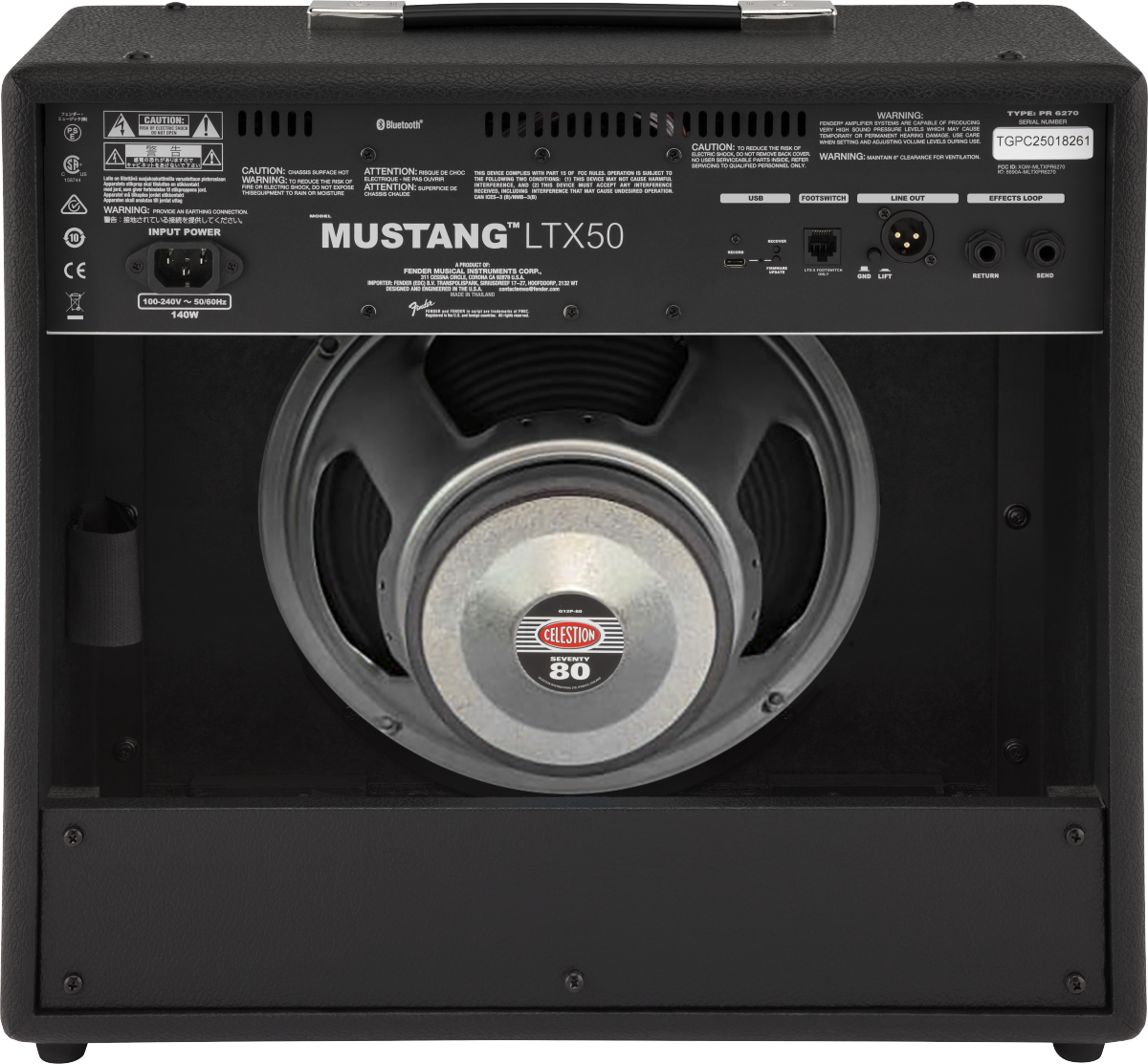 Fender Mustang LTX50 50w Combo